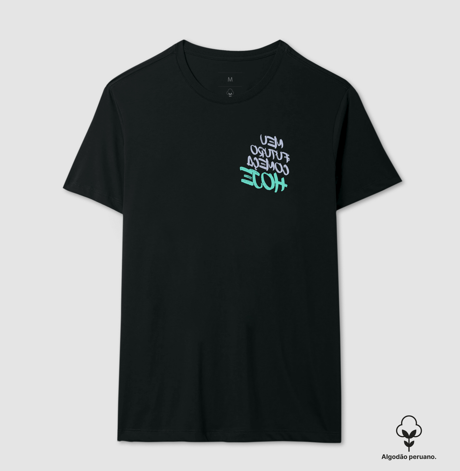 Futuro Começa Hoje - Camiseta Pima - Imagem 2