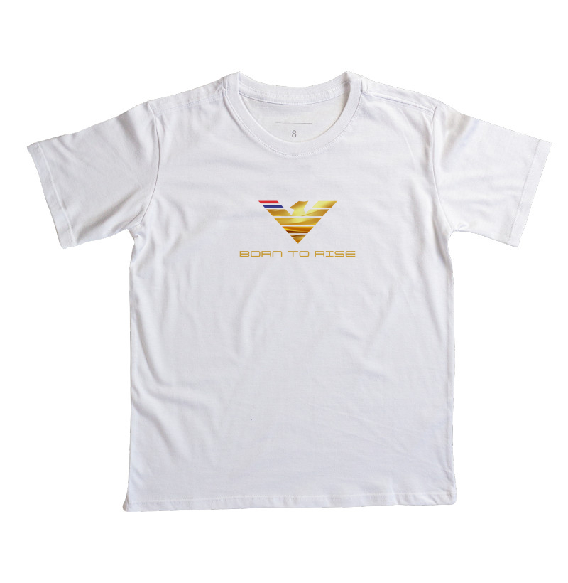 👑🦅 BORN TO RISE | A Grandeza de Quem Nasceu para Conquistar A estampa Born to Rise é uma verdadeira obra de arte que transmite poder, excelência e liderança. Com uma águia majestosa em dourado reluzente, símbolo universal de visão, liberdade e força, esta criação representa aqueles que não se contentam com o comum e estão sempre em busca de voos mais altos. - Imagem 2