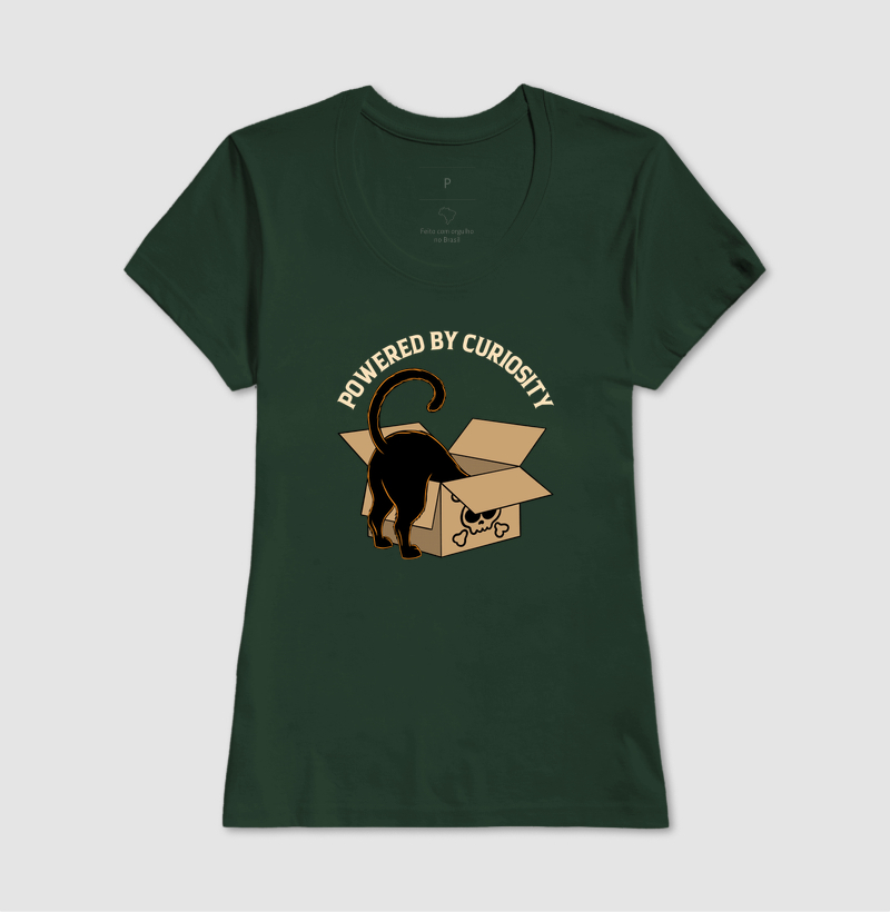 Camiseta Curiosidade do Gato - Imagem 7