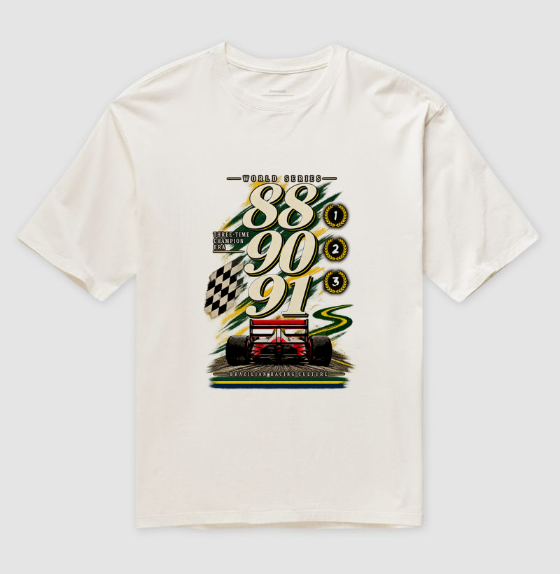 88-90-91 inspirada em Ayrton Senna - Imagem 4