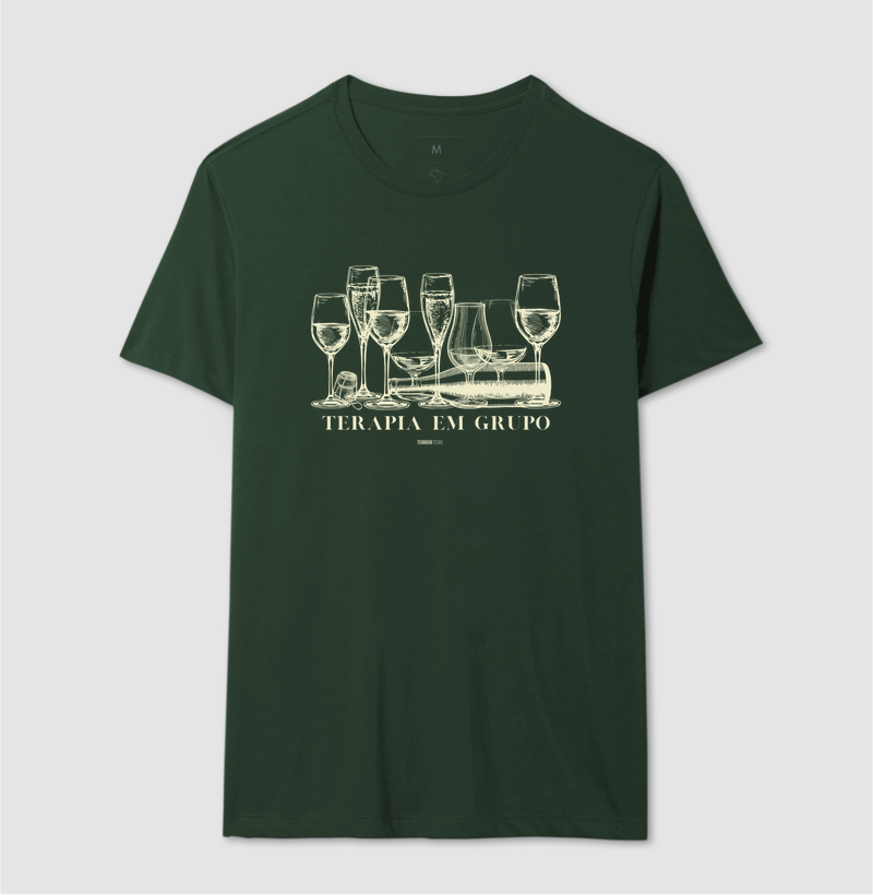Camiseta Vinho - Terapia em Grupo - Imagem 10