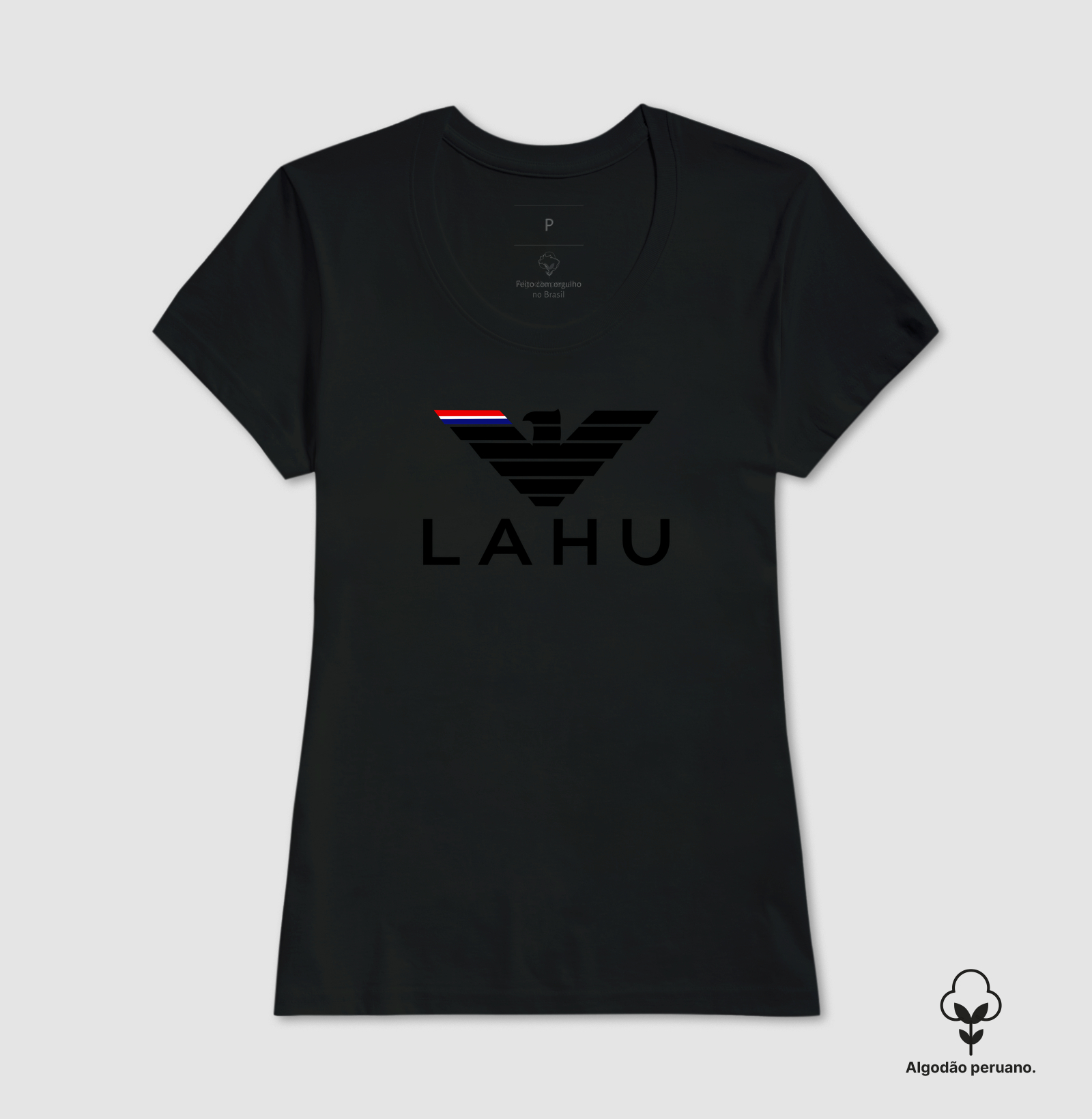 Vestir essa estampa é carregar uma promessa: não é só roupa, é postura. É ser LAHU. 💎 Original em essência, poder em cada traço. Lahu — o estilo de quem sabe o seu valor. - Imagem 2