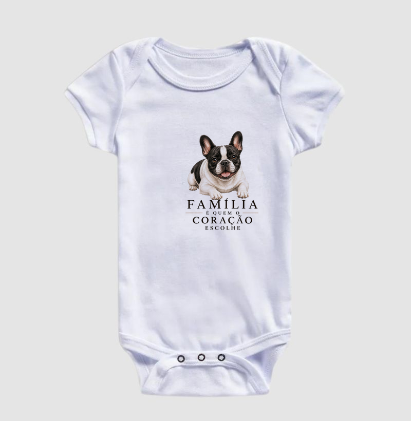 Bulldog (Buldogue) Francês Preto e Branco - Família - Imagem 3