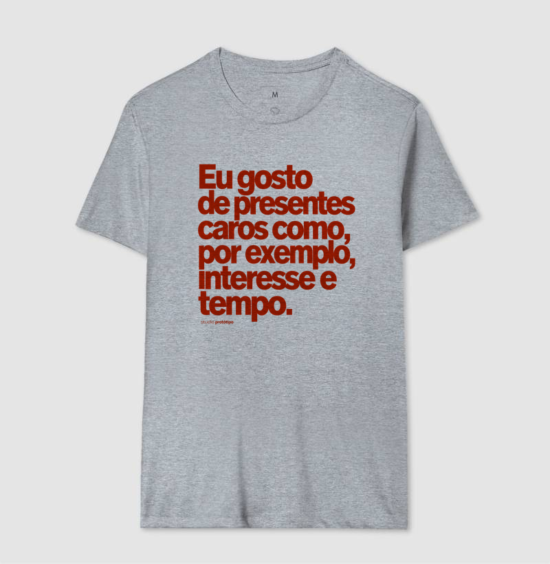 Eu Gosto de Presentes Caros (estampa G) - Imagem 8