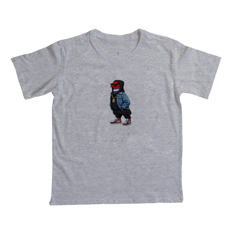 Essa estampa é puro estilo das ruas — com atitude que domina o visual streetwear! Vista essa camiseta e mostre que você tem flow, estilo e atitude em cada passo. - Imagem 7