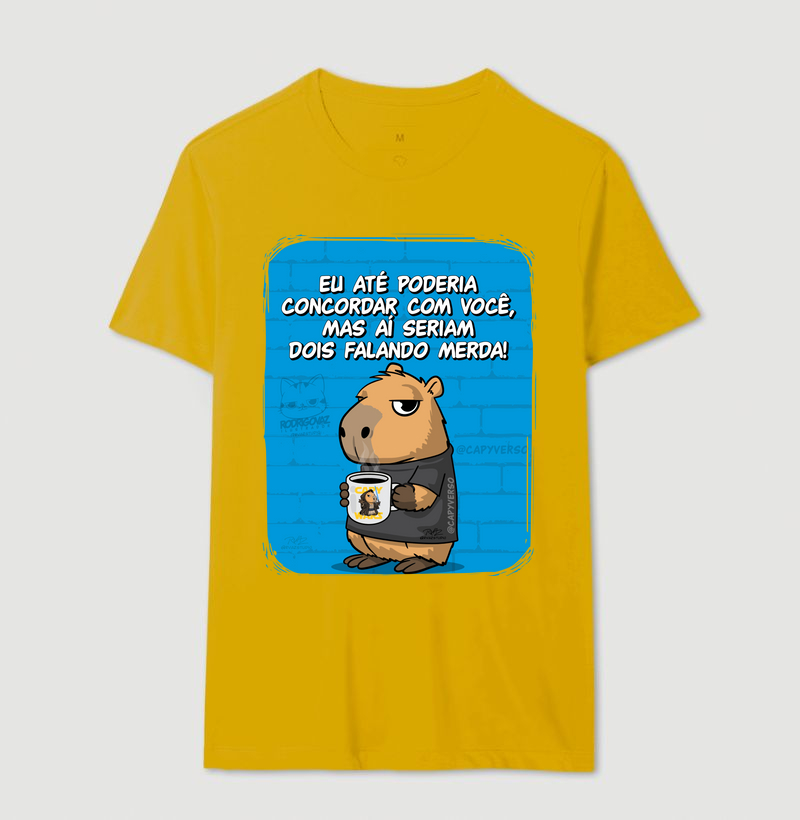 Camiseta Capivara Falando Merda - Imagem 14
