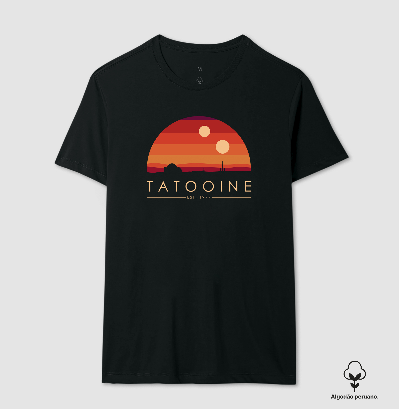 Camiseta Algodão Peruano Tatooine - Imagem 2