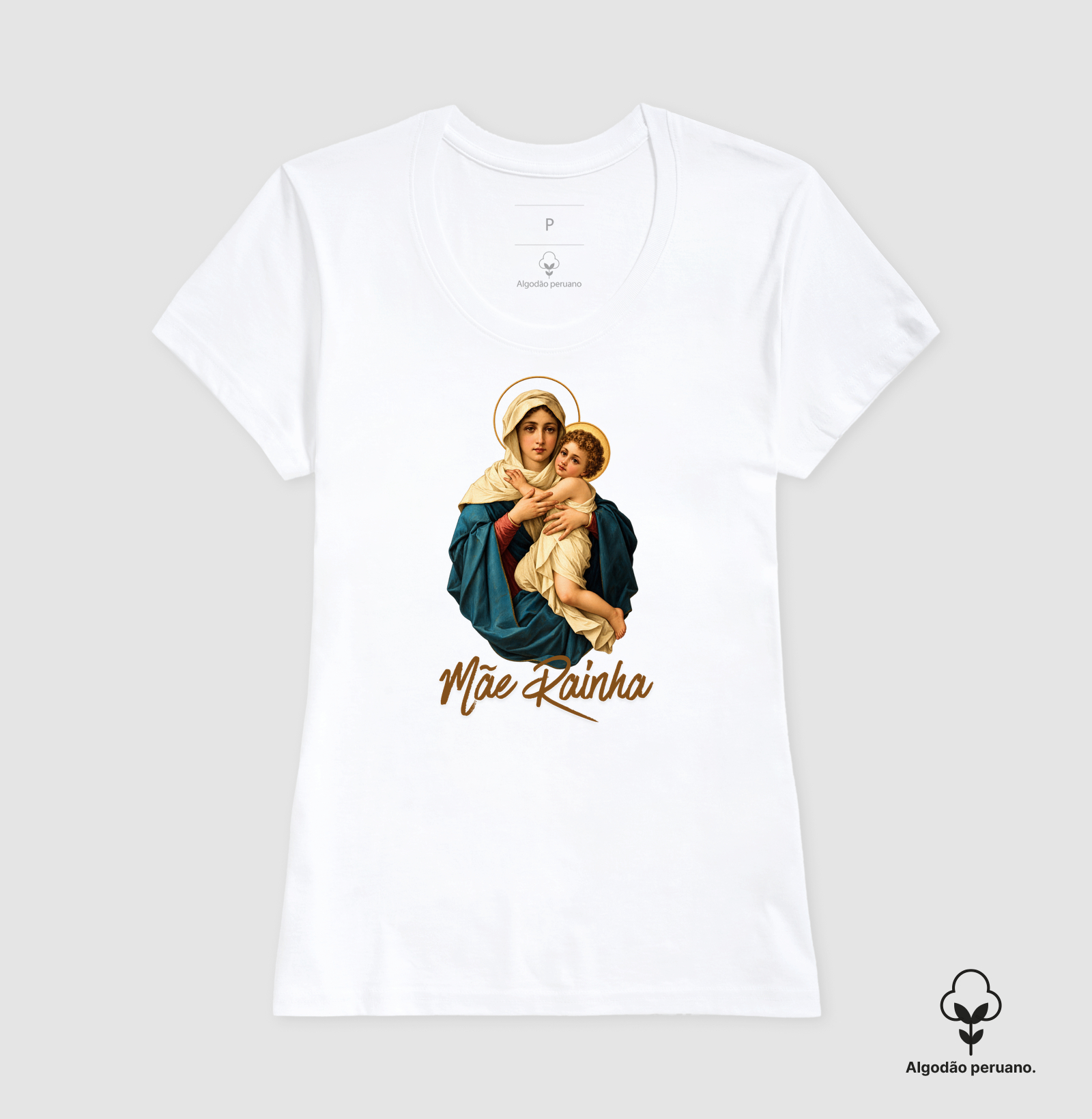 Camiseta Católica Mãe Rainha de Schoenstatt - Imagem 6
