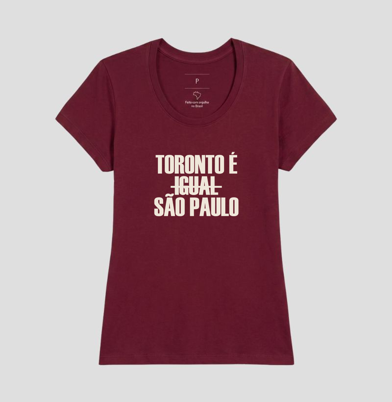 Camiseta Toronto é Igual São Paulo - Imagem 19