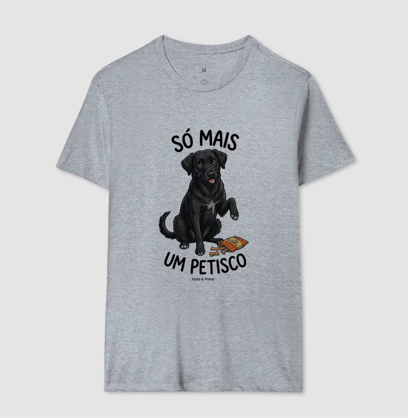 CAMISETA VIRA-LATA PRETO PETISCO - Imagem 8