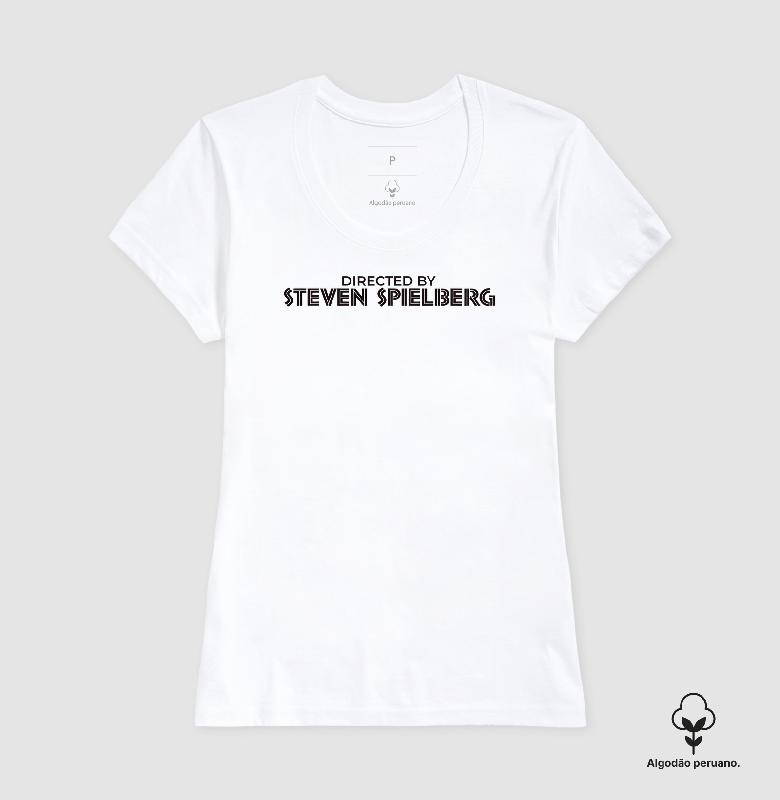 Camiseta Algodão Peruano Diretor Steven Spielberg - Imagem 3