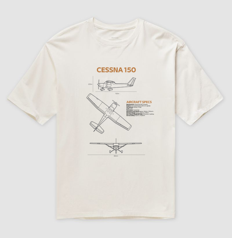 Cessna 150 | Blueprint - Imagem 4