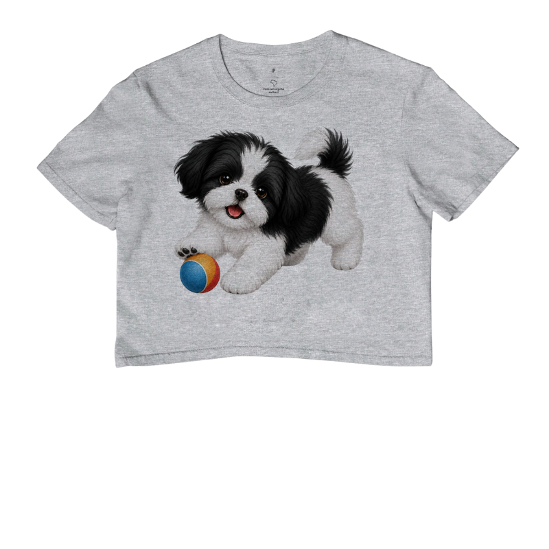 Shih Tzu Preto - Desenho Animado - Imagem 6