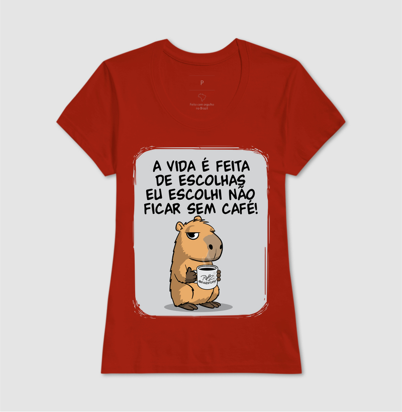 Camiseta Capivara Café - Imagem 11