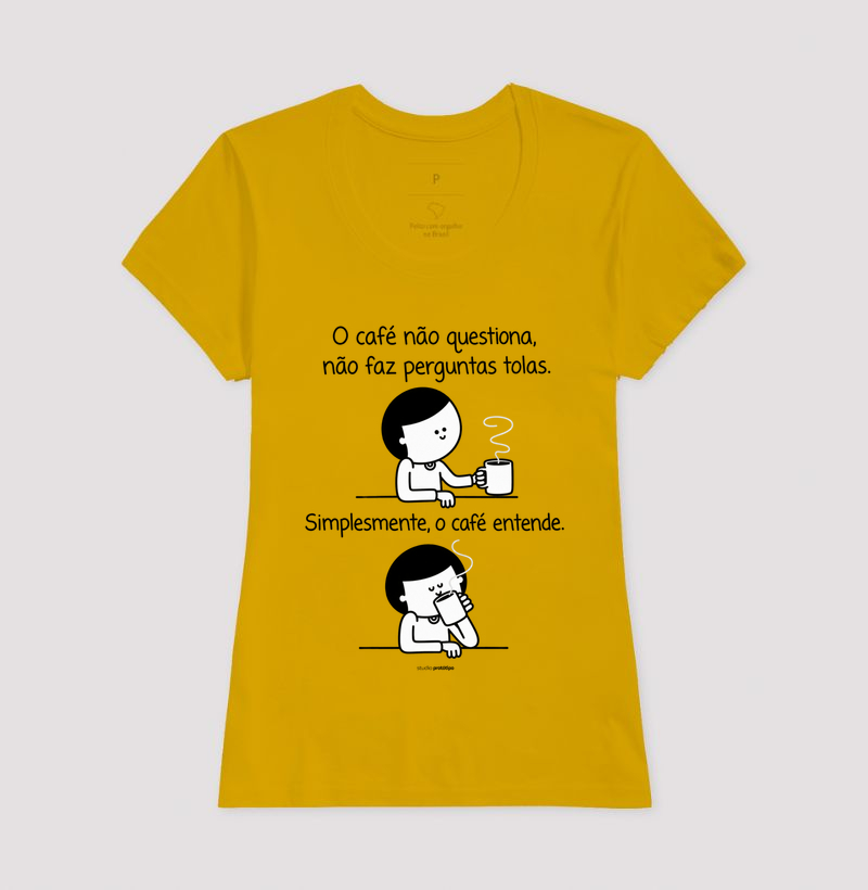 Camiseta O Café Entende - Imagem 9