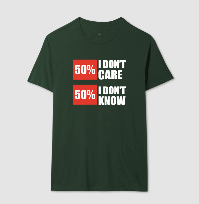 Camiseta Estou Meio a Meio - Imagem 8