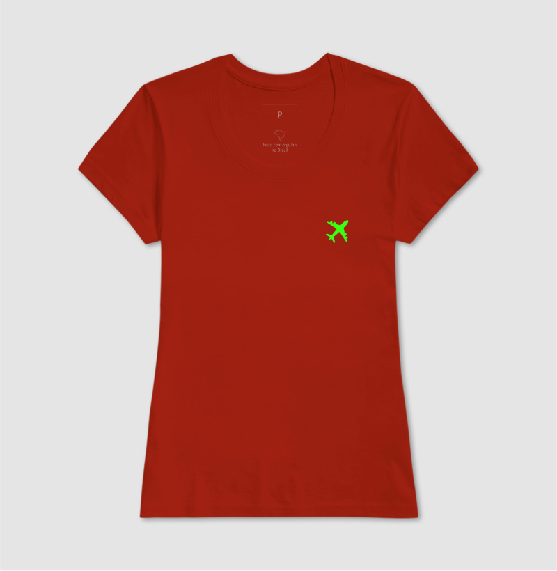 Viajante Minimalista - avião verde claro - Imagem 14