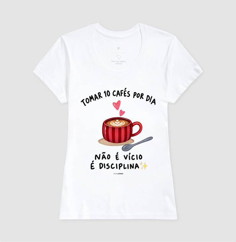 Camiseta 10 Cafés por Dia - Imagem 5