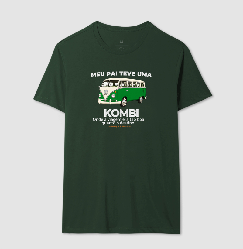 Meu pai teve uma - KOMBI - verde com off-white - Imagem 12