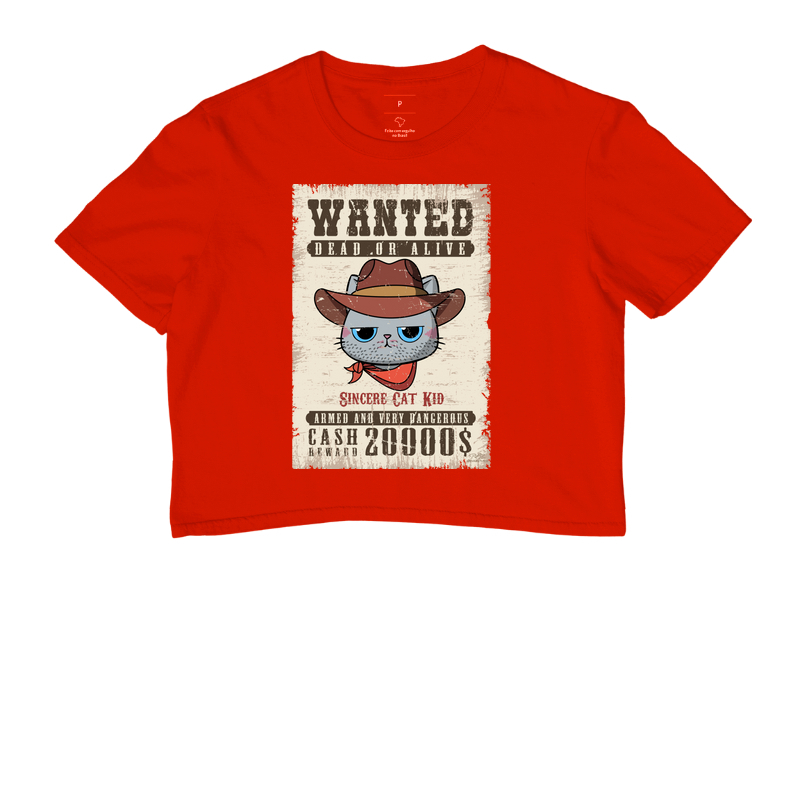 Camiseta Wanted Cat Kid - Imagem 7