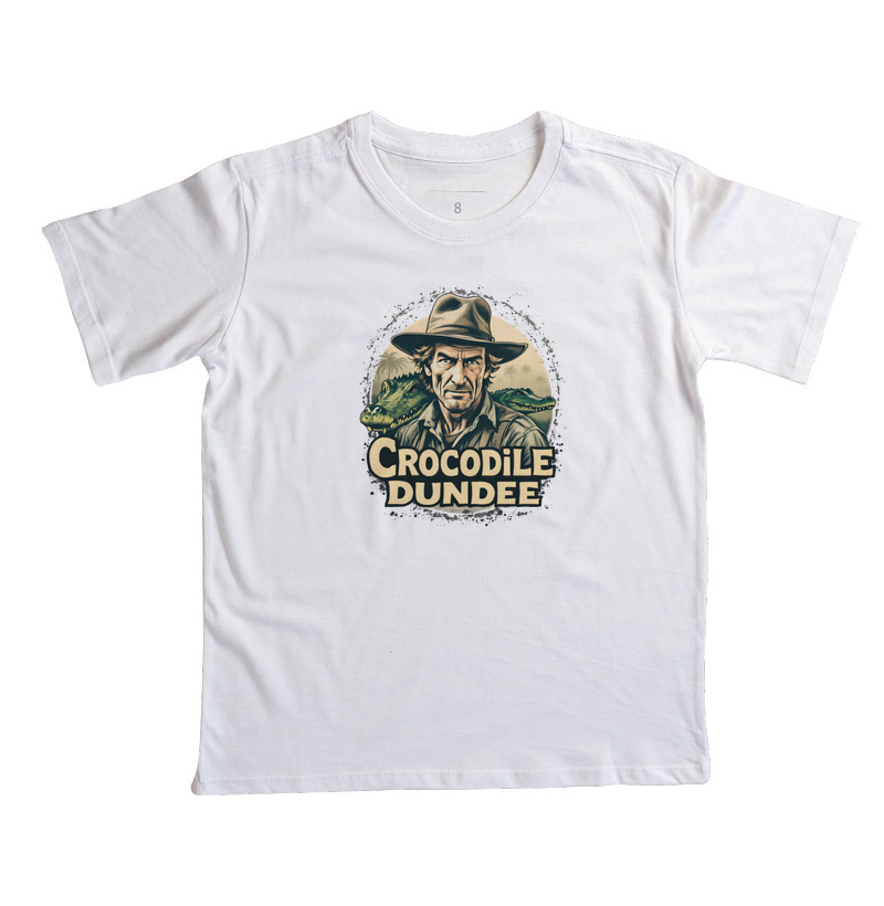 Camiseta Crocodilo Dundee Selvagem - Imagem 4