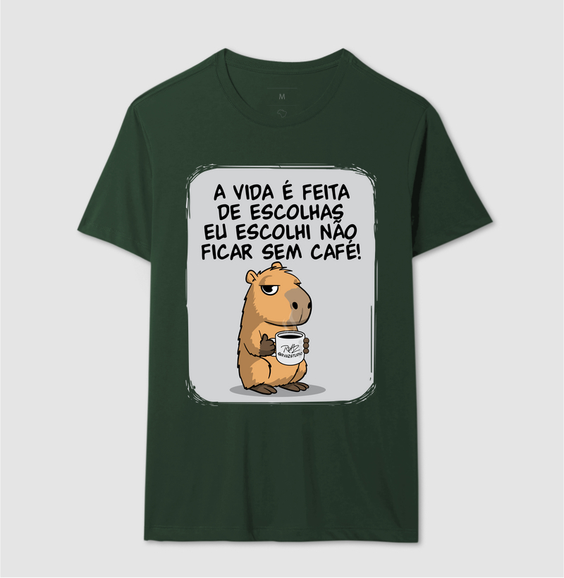 Camiseta Capivara Café - Imagem 12