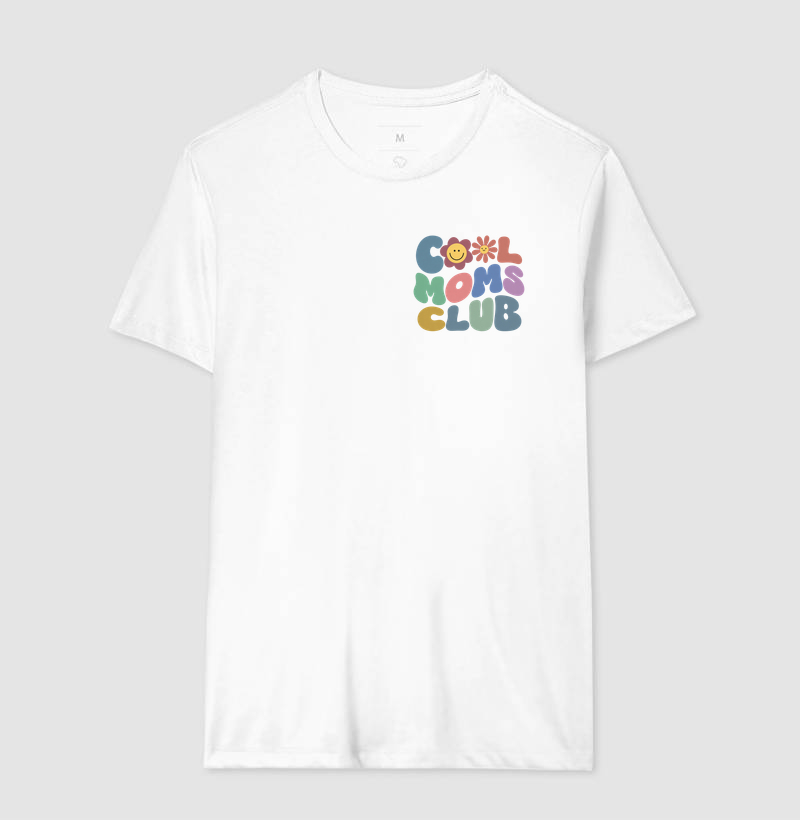 Camiseta Cool Moms Club  (estampa P) - Imagem 4