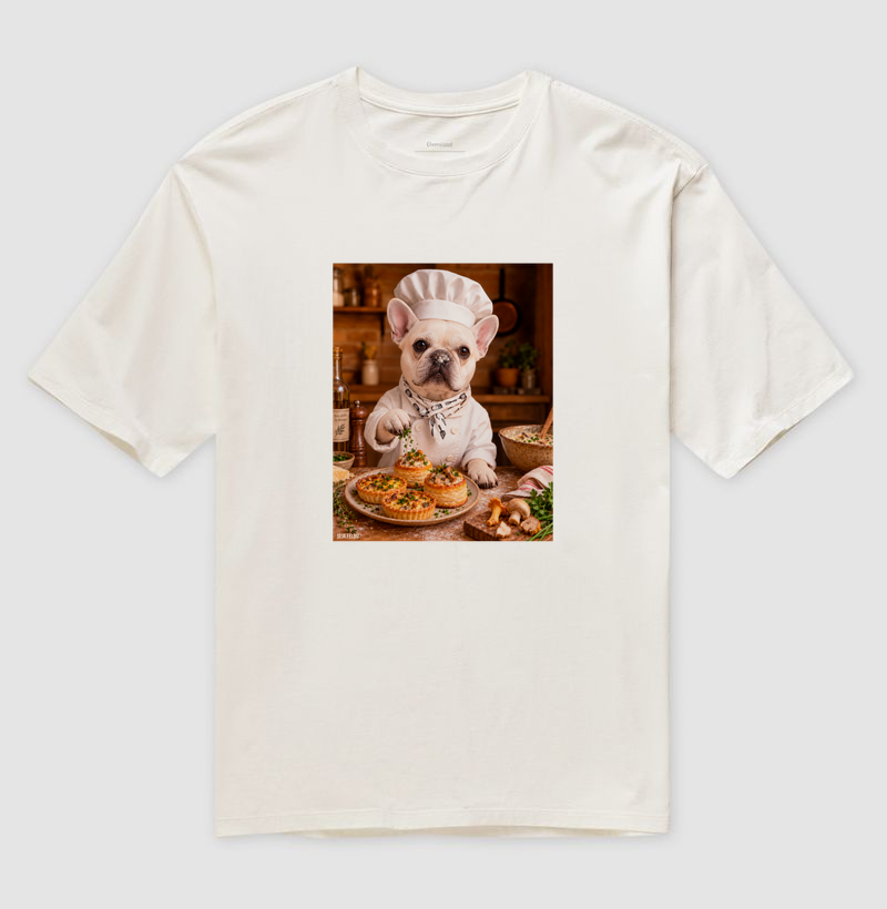 Frenchie Chef à Française 🇫🇷🐾Branco - Imagem 7