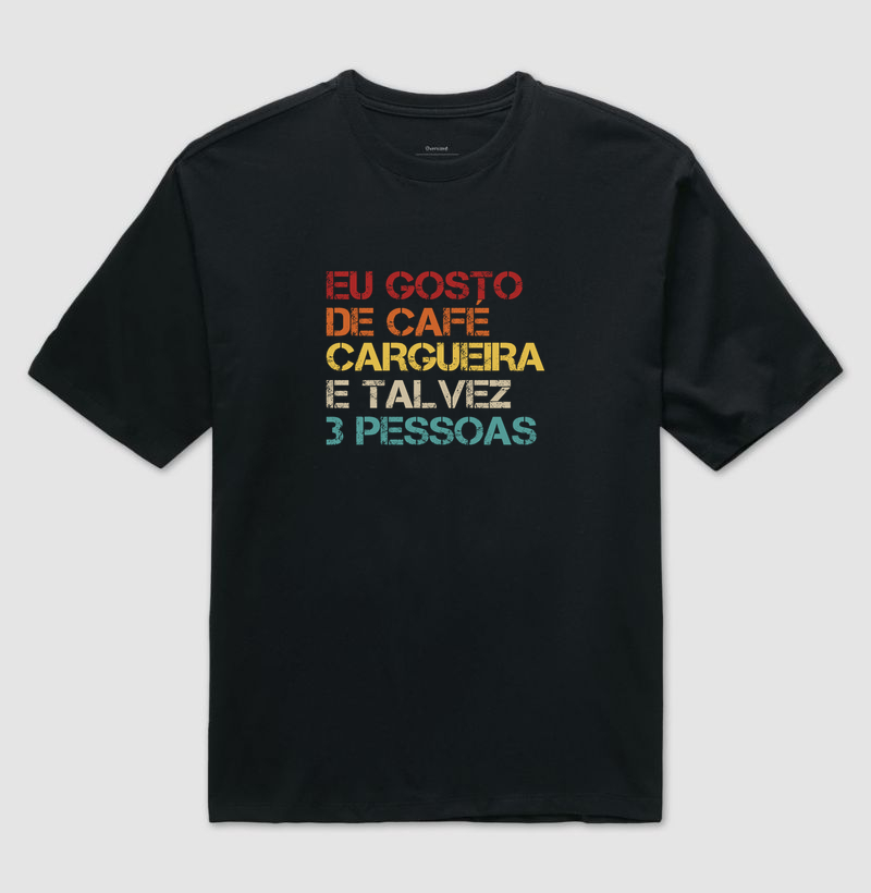 Camiseta Oversized Alma Outdoor | Café, Cargueira & Pouca Gente - Imagem 3