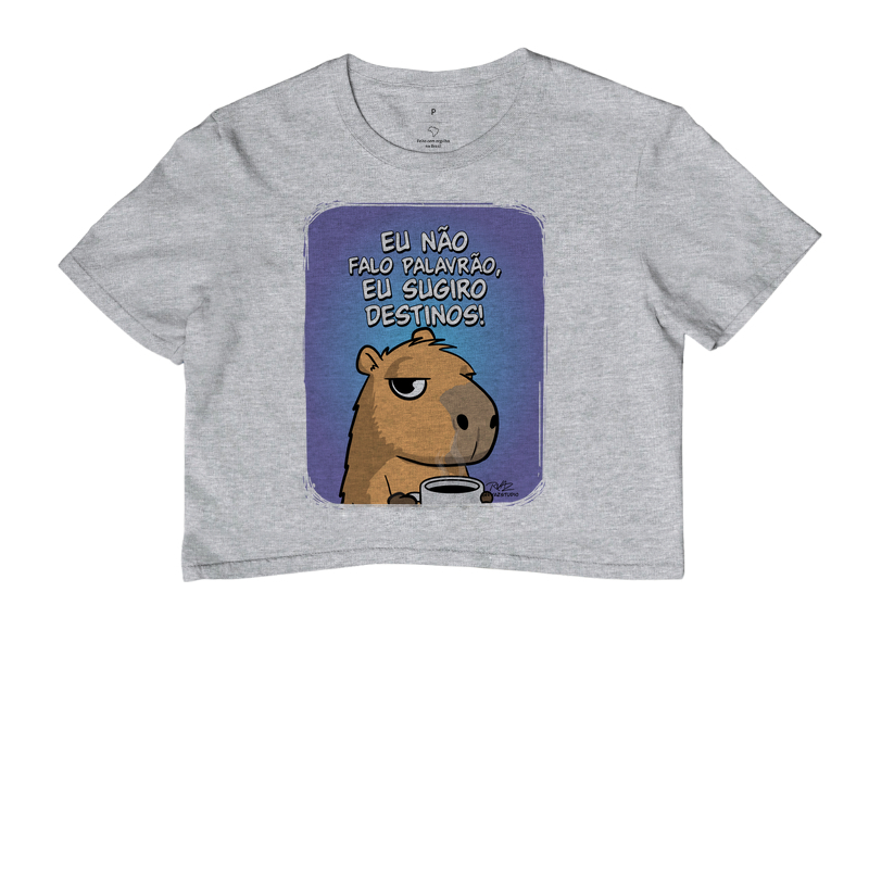 Camiseta Capivara Sugiro Destinos - Imagem 6