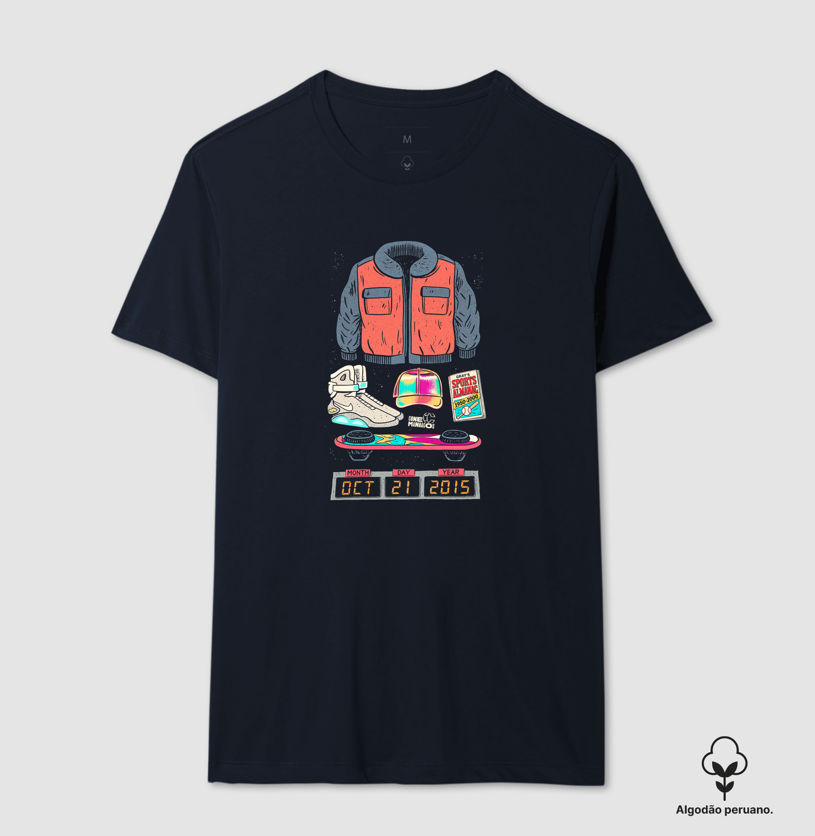 Camiseta Marty 2015 — De Volta para o Futuro II - Imagem 4