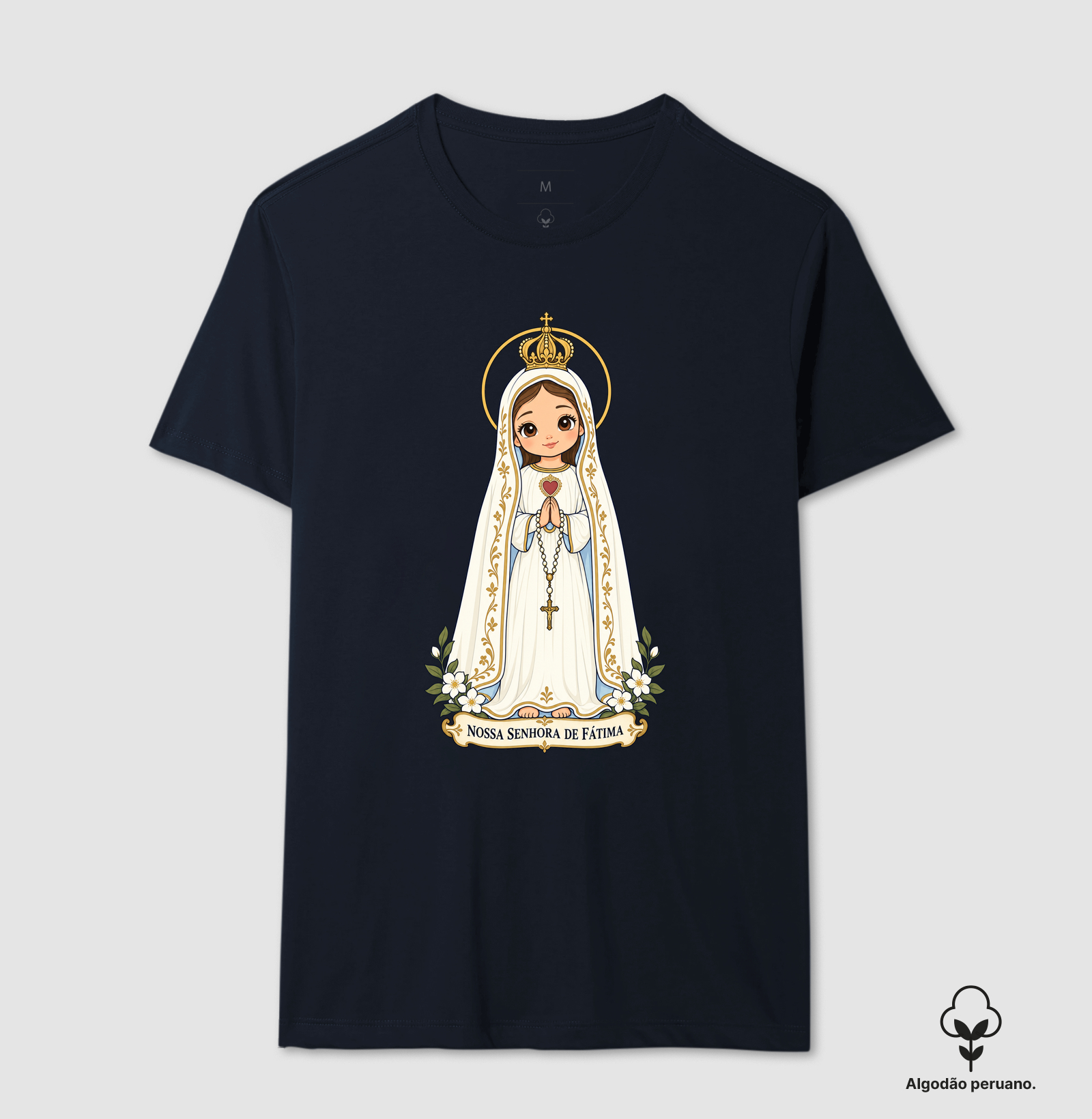 Nossa senhora e Fátima estilo chibi - Imagem 3