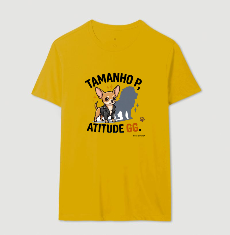 CAMISETA CHIHUAHUA TAMANHO - Imagem 14