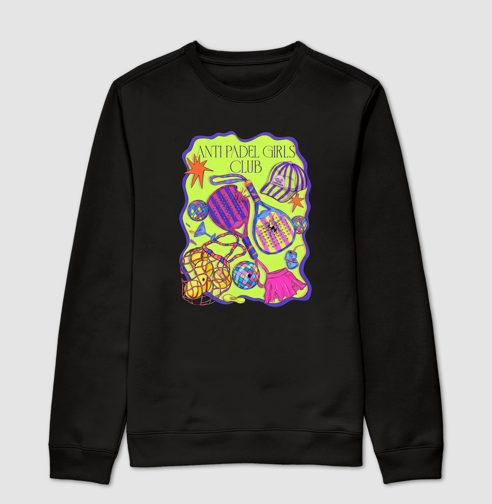 Camiseta Feminina Anti Padel Girls Club Retrô - Imagem 4