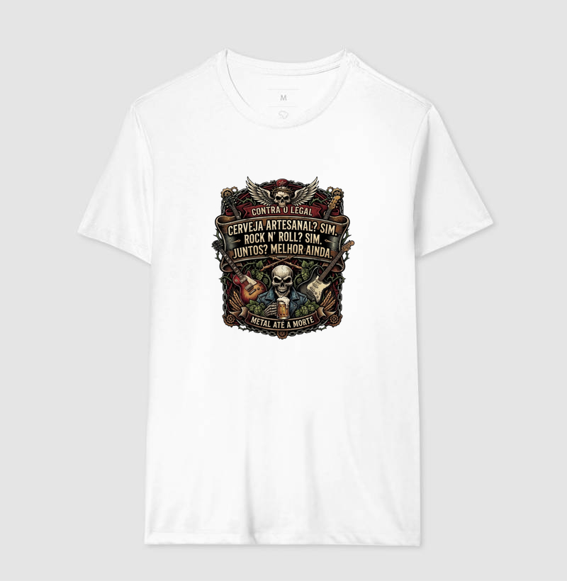 Camiseta Metal até a morte - Imagem 4