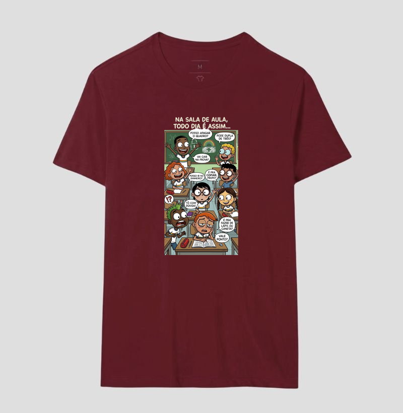 Camiseta Unissex Algodão Todo Dia É Assim - Imagem 30