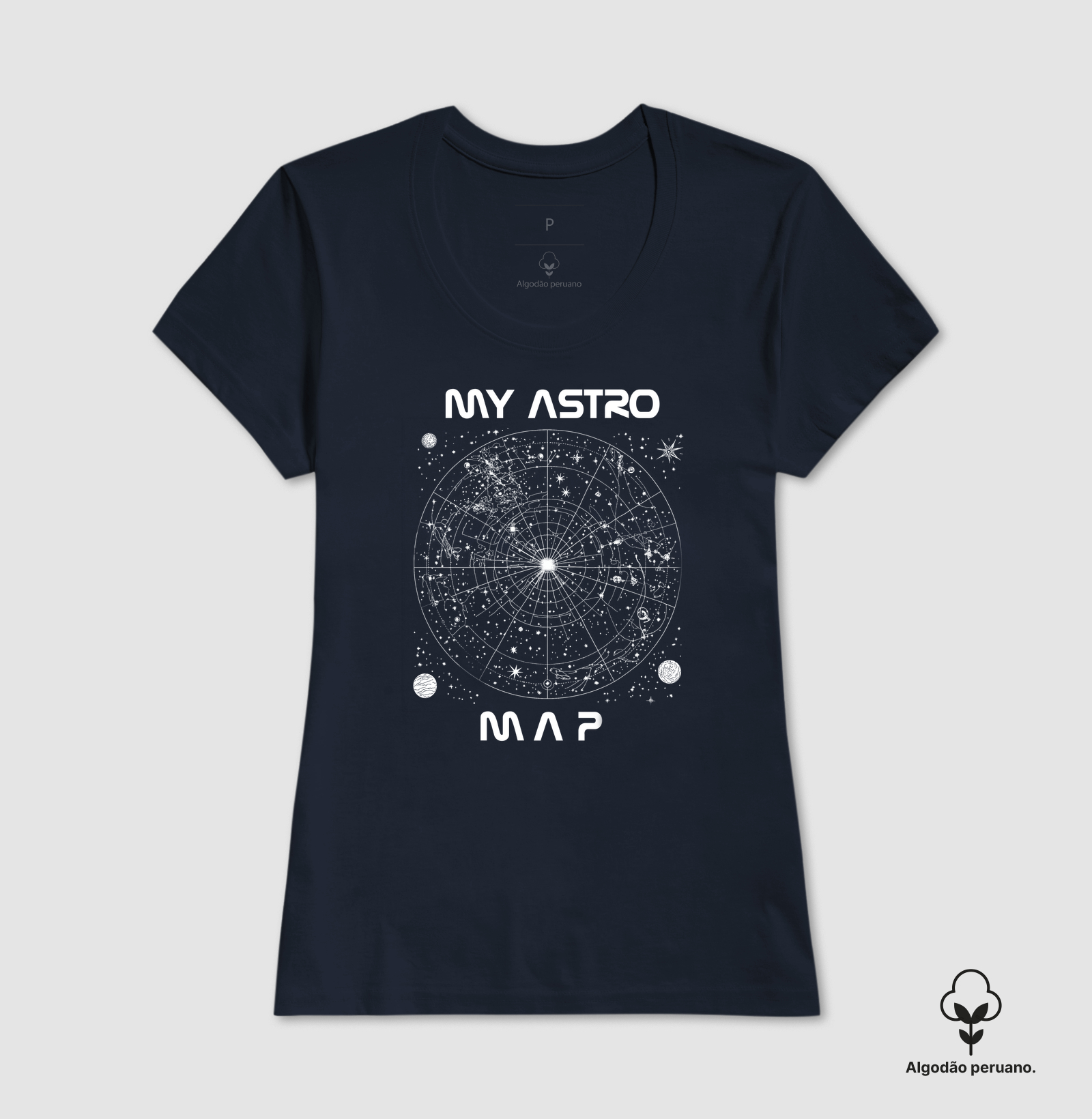 Camiseta - "My Astro Map" - Imagem 2