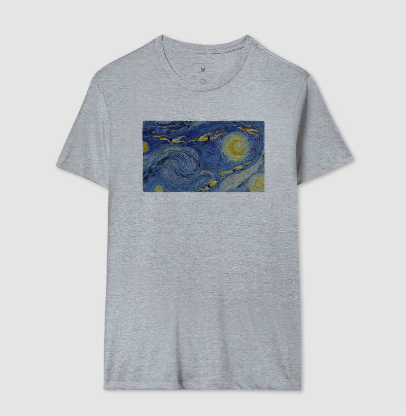Camiseta Natação - O Mar Agitado - Imagem 8