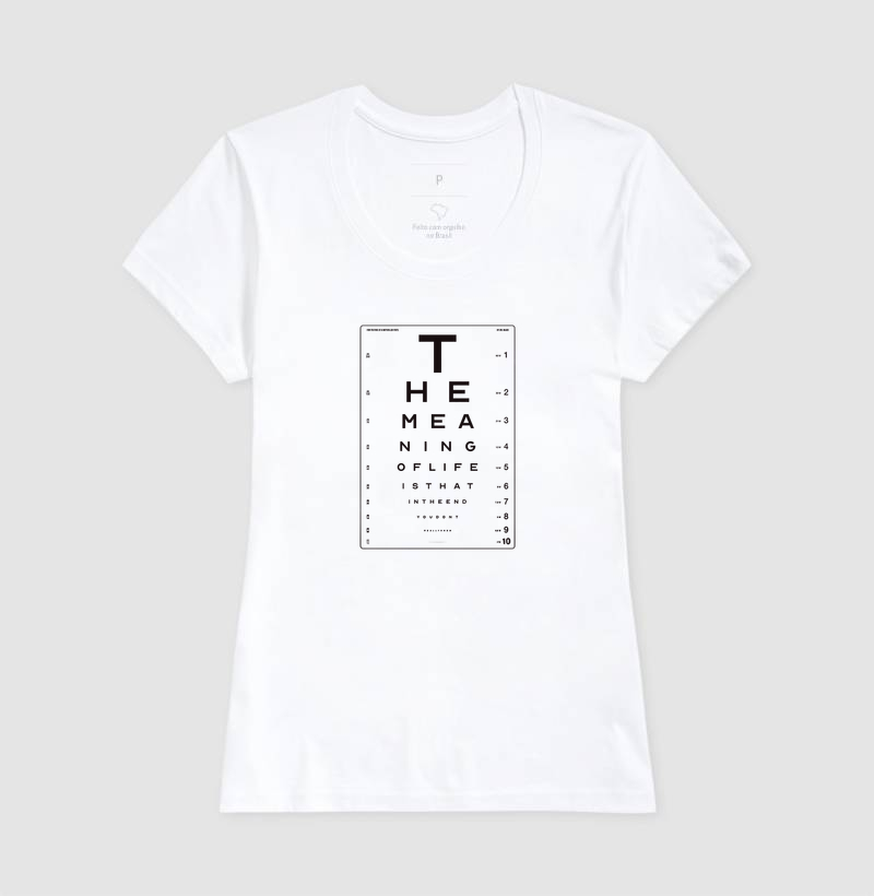 Camiseta O Sentido da Vida - Imagem 5