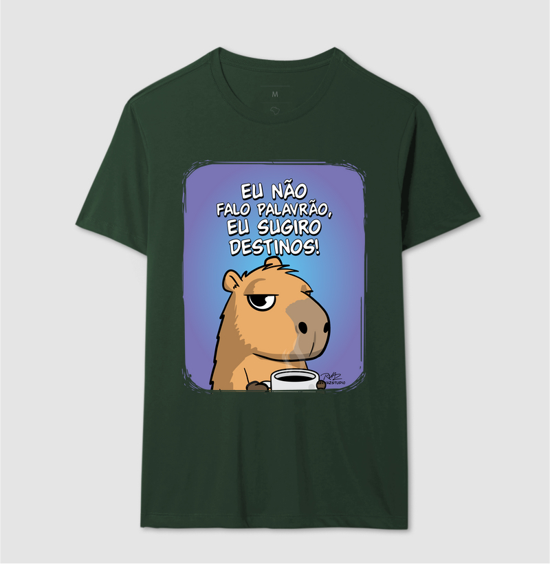 Camiseta Capivara Sugiro Destinos - Imagem 12