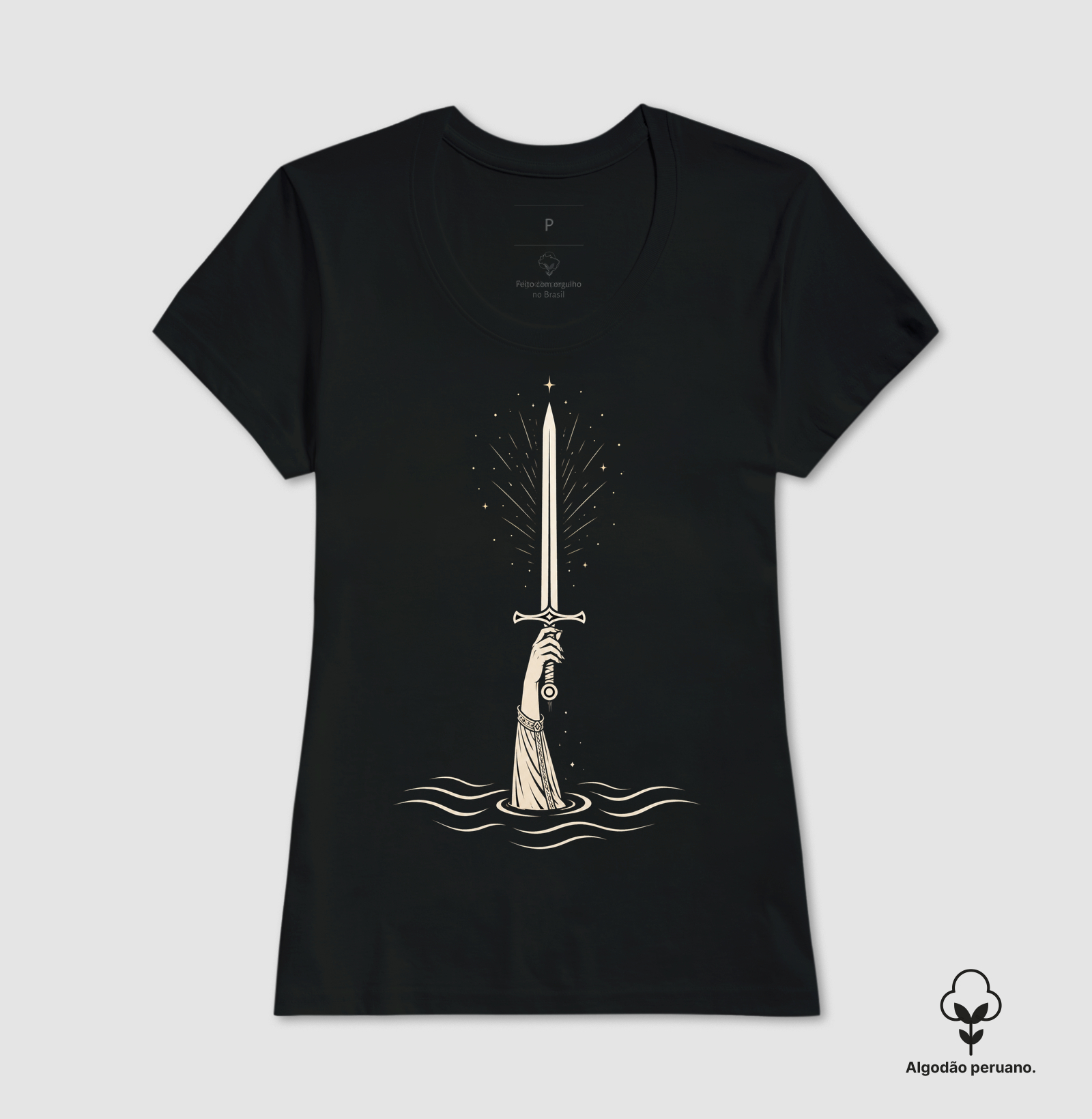 Camiseta Excalibur - Dama do Lago - Imagem 5