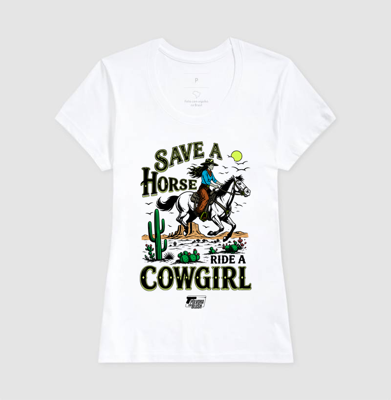 Save a Horse Ride a Cowgirl Pólvora com Blush - Imagem 6