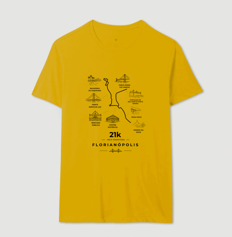 Camiseta Meia Maratona - 21K Por Florianópolis - Imagem 14