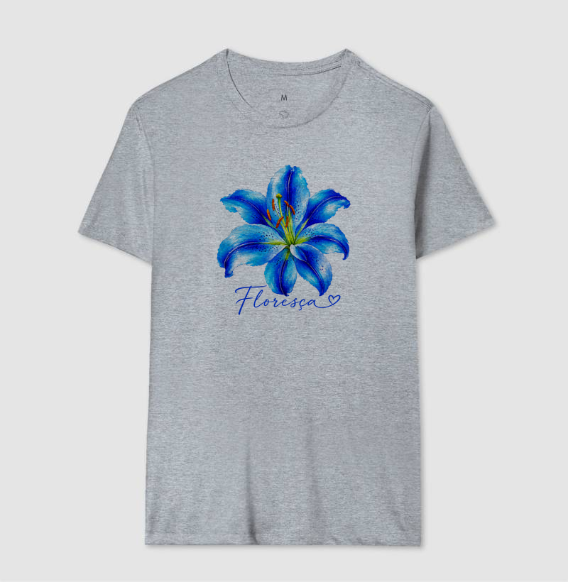 Camiseta Floresça Blue - Imagem 8