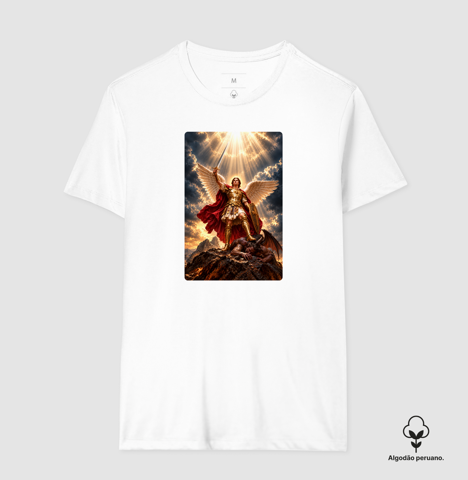 Camisa Católica São Miguel Arcanjo Vitorioso - Imagem 3