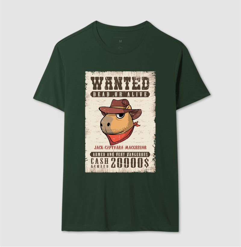 Camiseta Wanted Capivara - Imagem 12