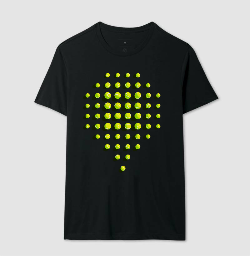 Camiseta Padel Raquete de Bolinhas - Imagem 2