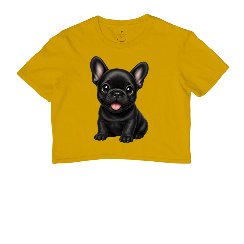 Bulldog (Buldogue) Francês Preto - Desenho Animado - Imagem 8