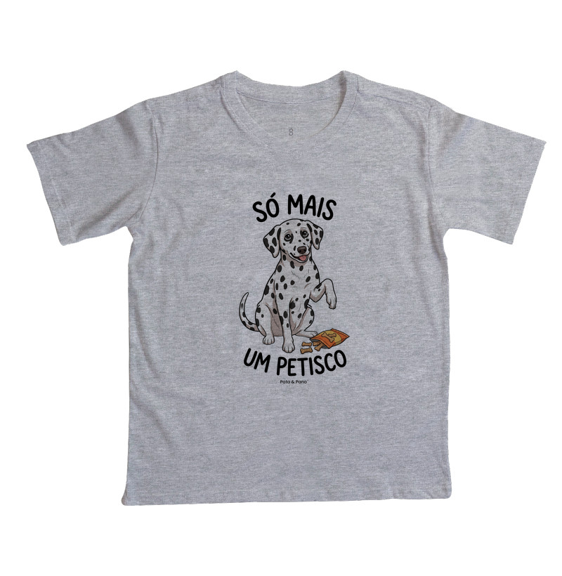 CAMISETA INFANTIL DALMATA PETISCO - Imagem 6