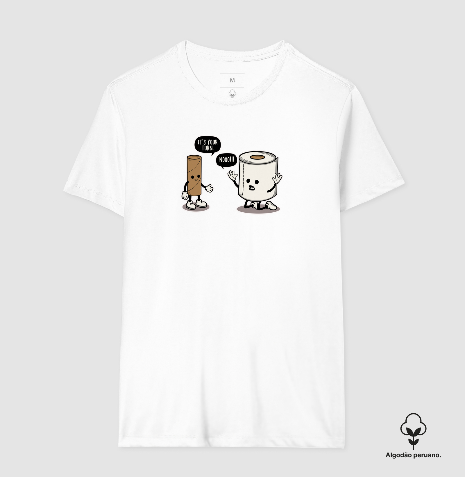 Camiseta It's Your Turn Algodão Peruano - Imagem 5